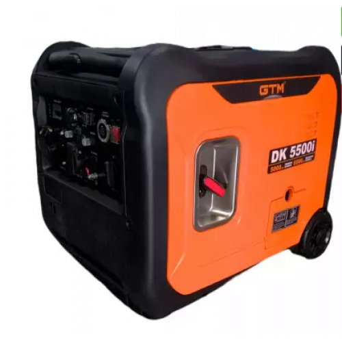 Генератор инверторный бензиновый 5.5 кВт GTM DK5500i  фото 
