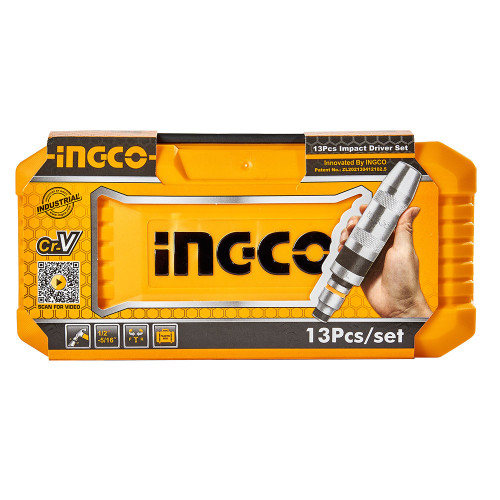 Викрутка ударна 13 в 1 INGCO INDUSTRIAL фото 3