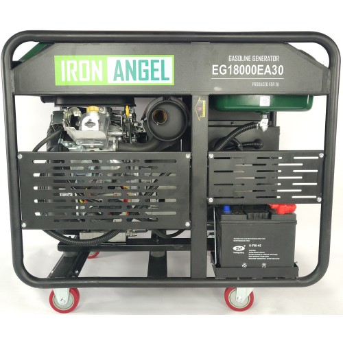 Генератор бензиновый IRON ANGEL EG18000EA30 + блок автоматики фото 1
