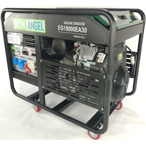 Генератор бензиновый IRON ANGEL EG18000EA30 + блок автоматики фото 3