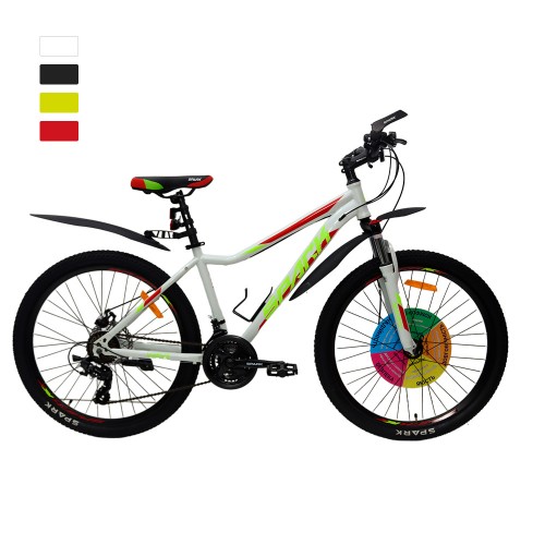 Велосипед SPARK WAVE 16 26 серый вивид (колеса - 26", стальная рама - 16")  фото 