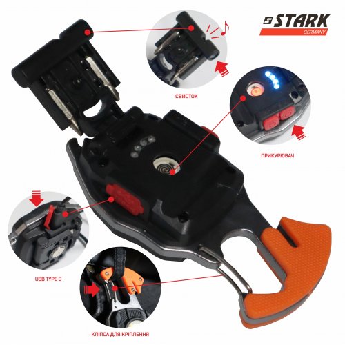 Ліхтар ручний LED STARK L-1-03 Li фото 5