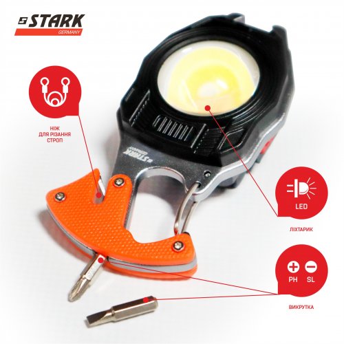Ліхтар ручний LED STARK L-1-03 Li фото 1