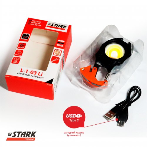 Ліхтар ручний LED STARK L-1-03 Li фото 2