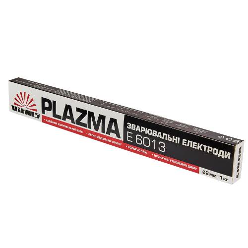 Електроди зварювальні Vitals Plazma E6013 d 2мм, X 1кг  фото 
