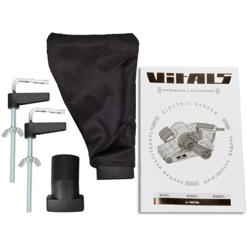 Машина стрічкова шліфмашина Vitals Master Ls 7692 TMs фото 4