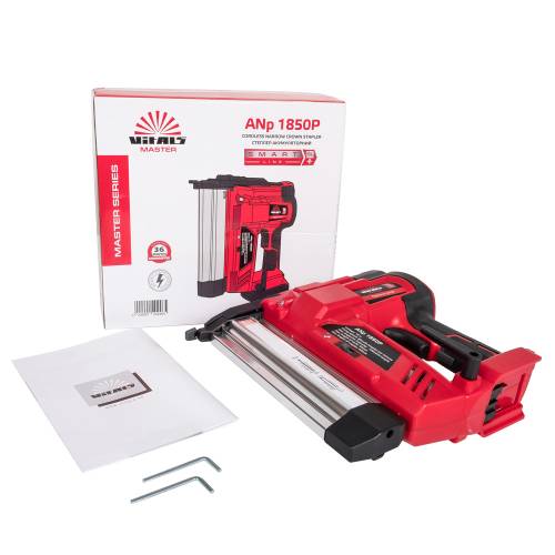 Степлер/цвяхизабивний пістолет акумуляторний 2-в-1 Vitals Master ANp 1850P SmartLine фото 4