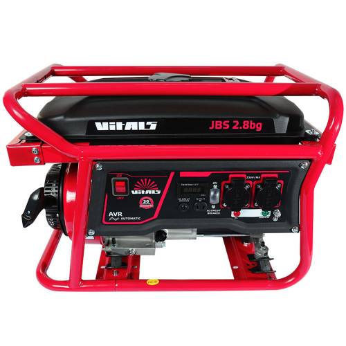 Генератор газ/бензин Vitals JBS 2.8bg  фото 