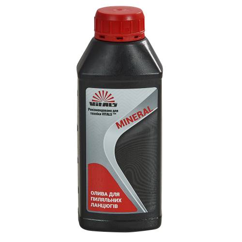 Масло для пильних ланцюгів Vitals Mineral, 0,5л фото 1