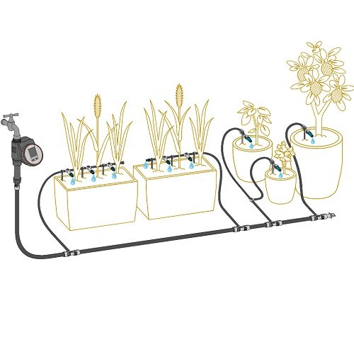Комплект для полива Gardena Micro-Drip-System Terrace Set на 30 растений фото 6