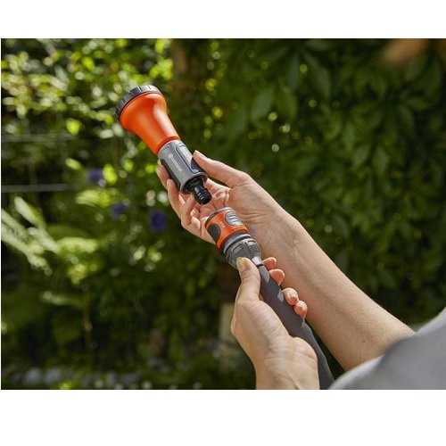 Шланг Gardena Liano текстильний 13 мм 1/2" 10 м + комплект для поливу фото 1