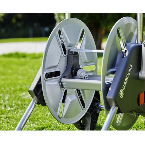 Візок для шланга GARDENA AquaRoll M Metal фото 2