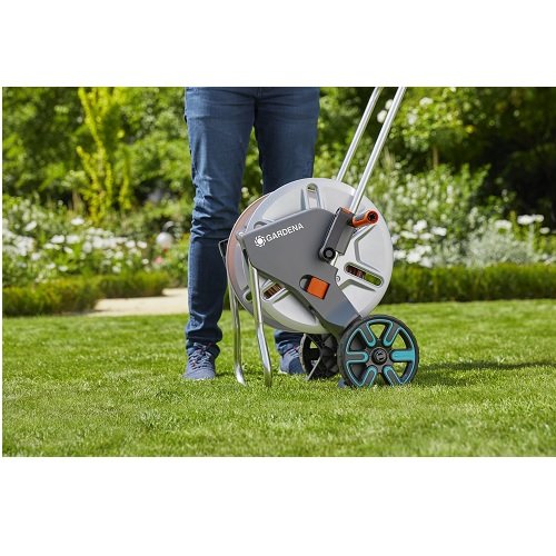 Візок для шланга GARDENA AquaRoll M Metal фото 3
