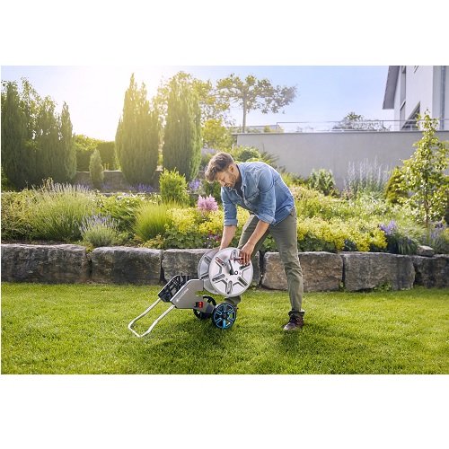 Візок для шлангу GARDENA AquaRoll M EasyMetal фото 5