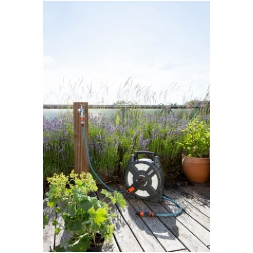 Котушка зі шлангом Gardena 18400 + комплект для підключення фото 1