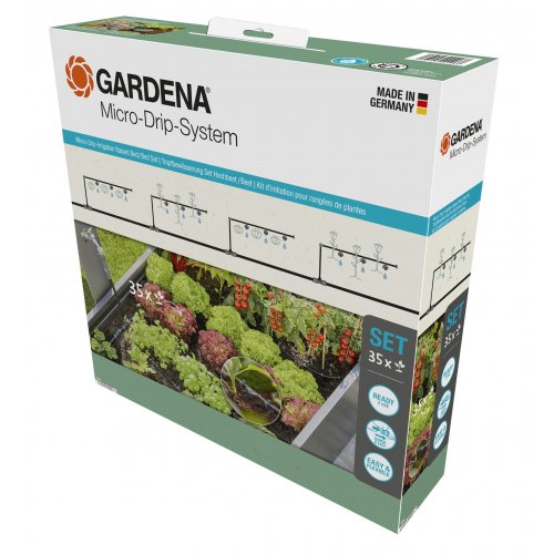 Комплект для полива Gardena Micro-Drip-System Raised Bed Set для высоких грядок на 35 растений фото 6