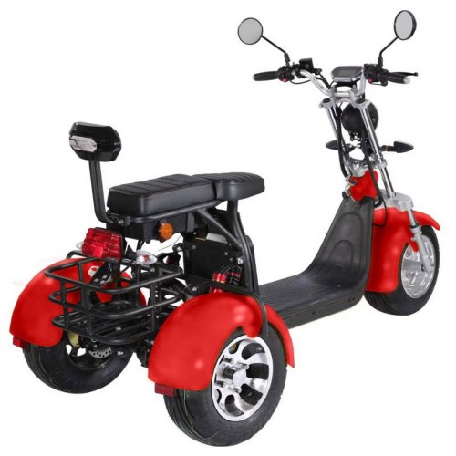 Електроскутер триколісний HECHT COCIS MAX RED фото 2