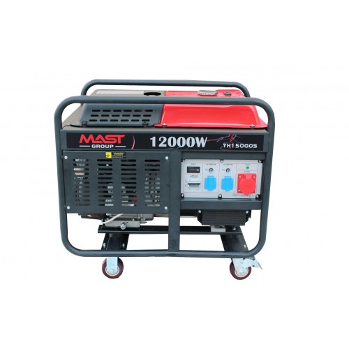 Бензиновый генератор MAST GROUP YH15000S + газовая плитка Orcamp CK-505 + 4 газовых картриджа 400 мл фото 1