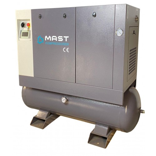 Гвинтовий компресор Mast LZN-10 COMBO inverter (Осушувач + ресивер 300 л)  фото 