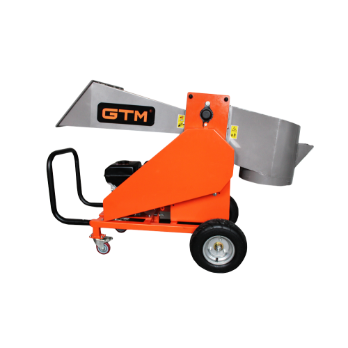 Бензиновый измельчитель веток дроворуб GTM LC80R 6 л.с фото 1