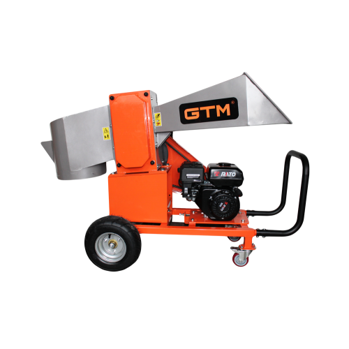 Бензиновый измельчитель веток дроворуб GTM LC80R 6 л.с фото 2