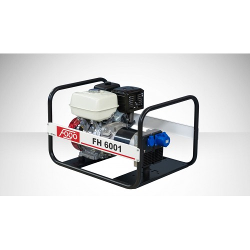Генераторна установка FH6001  (F00169557)1ф-5,6кВт, двиг.Honda, бак-6,1л, руч.старт  фото 