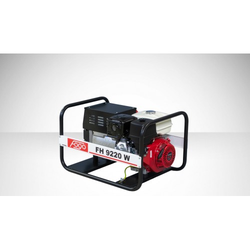 Апарат дугового зварювання з генераторною установкою  FH9220W 3ф-7,8кВА/1ф-4,0кВт, звар.стр-220А, двиг.Honda-GX390, бак 6,2л фото 4