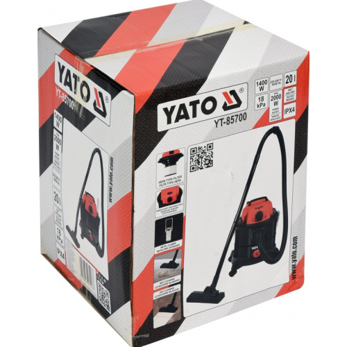 Строительный пылесос YATO YT-85700 фото 3
