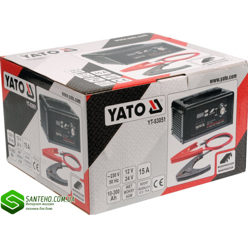 Пуско-зарядное устройство YATO YT-83051 фото 1