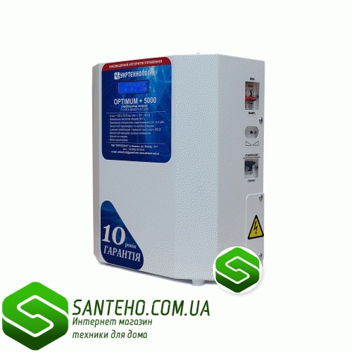 Стабилизатор напряжения Укртехнология Optimum НСН-7500 фото 1