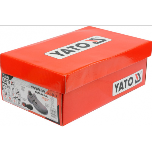 Ботинки рабочие кожаные летние Yato YT-80464 размер 40 фото 1