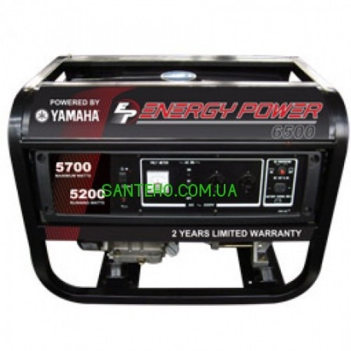 Бензиновый генератор ENERGY POWER 6500 фото 1