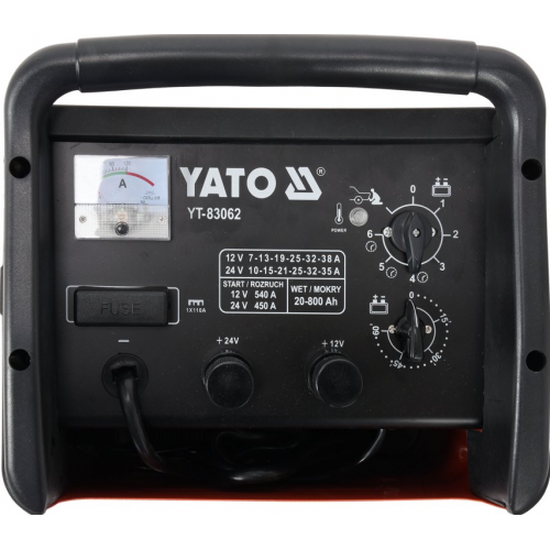 Пуско-зарядное устройство YATO YT-83062 фото 1