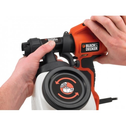 Электрический краскопульт Black&Decker HVLP200 фото 3