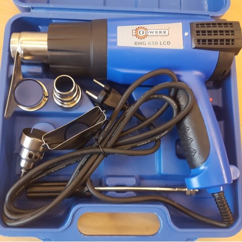 Термовоздуходувка ODWERK BHG 650 LCD NEW фото 2