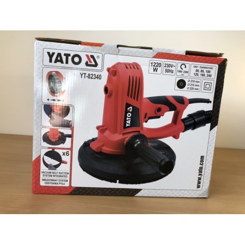 Шлиф машинка для стен и потолков YATO YT-82340 фото 5