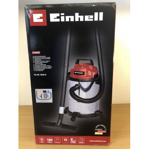 Пылесос для сухой и влажной уборки Einhell TC-VC 1815 S фото 3