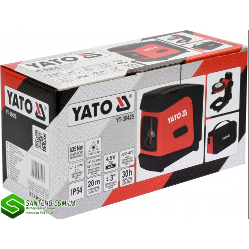 Лазерный нивелир YATO YT-30425 фото 3