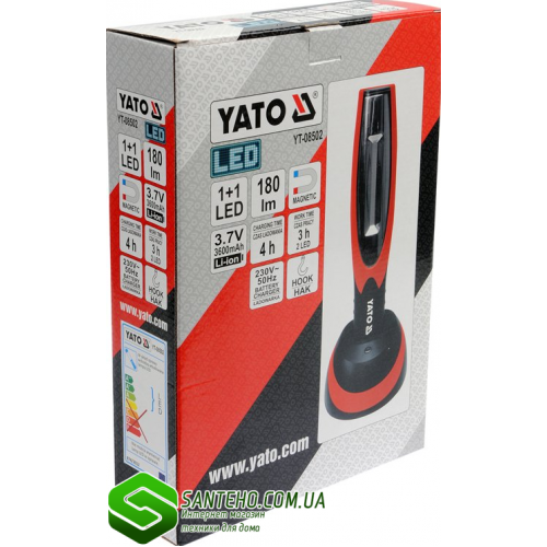 Светильник аккумуляторный YATO YT-08502 фото 3