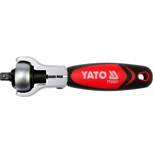 Ключ трещотка для отвёрточных бит и головок Yato YT-03311 фото 2