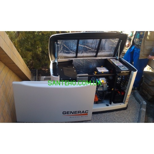 Однофазний газовий генератор GENERAC 5915 kW10 фото 2