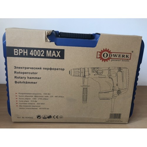Перфоратор Odwerk BPH 4002 MAX фото 4