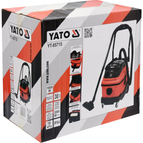 Строительный пылесос YATO YT-85715 фото 4