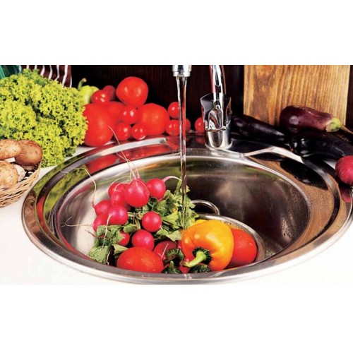 Мойка кухонная круглая Cristal 7105 фото 1