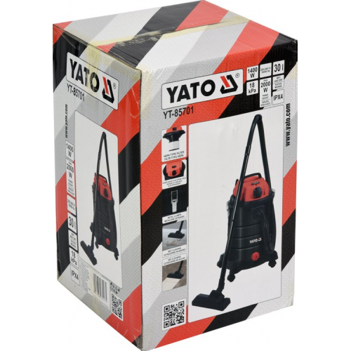 Будівельний пилосос YATO YT-85701 фото 3