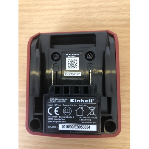 Акумуляторний USB зарядний пристрій TE-CP 18 Li USB-Solo фото 5
