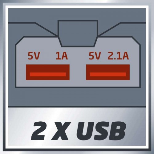 Акумуляторний USB зарядний пристрій TE-CP 18 Li USB-Solo фото 2