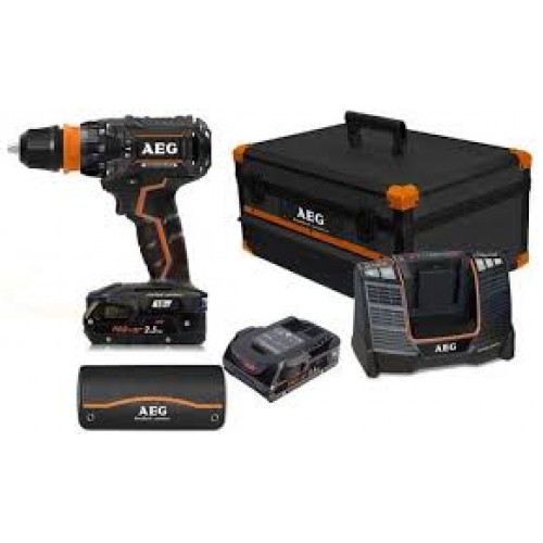 Аккумуляторная дрель-шуруповерт AEG BSB18CBLLELI-252X  фото 