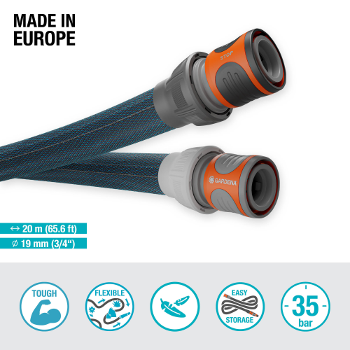 Шланг текстильний Gardena Liano Xtreme 19 мм (3/4") 20 м в Івано-франківську фото 6