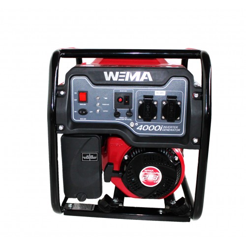 Генератор бензиновый инверторный WEIMA WM4000i (4 кВт, инверторный, 1 фаза, ручной старт)  фото 